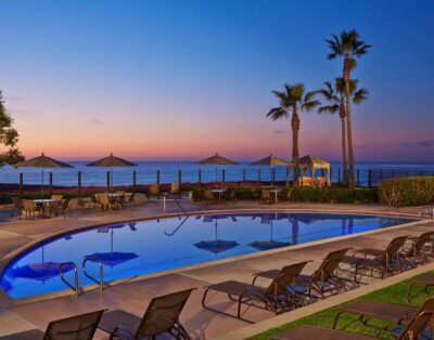 2BR Suite w/ partial Ocean View Balcony, Fireplace & Full Kitchen – Hilton Carlsbad Seapointe Resort