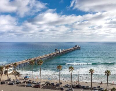 2BR Elegant Spa Suite w/ Balcony & Full Kitchen – Wyndham Oceanside Pier