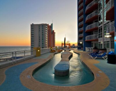 Beachfront 1BR Getaway | Pool + Balcony Views 🏖️ | Prince Resort