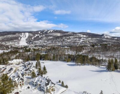 Studio Suite w/ Full Kitchen, Fireplace & Hot Tub – Hilton Grand Vacations Tremblant Canada