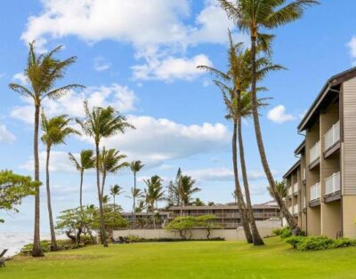 Ocean-View 1BR Suite w/ Fireplace & Full Kitchen | WorldMark Kapaa Shore